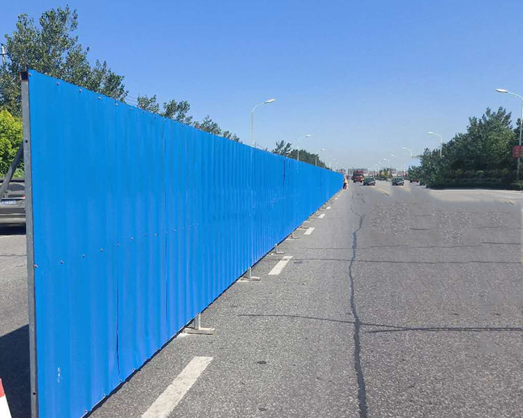 海淀工程围挡板案例